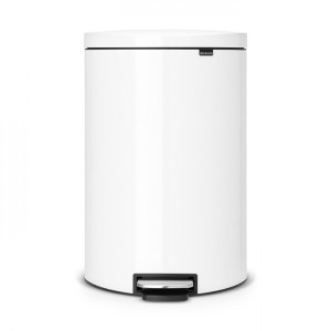 Мусорное ведро Brabantia FlatBack+ 40 л белый