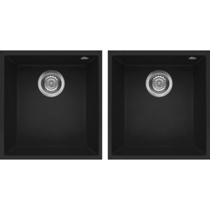 Кухонная мойка Elleci Quadra 200 Undermount G40 Nero