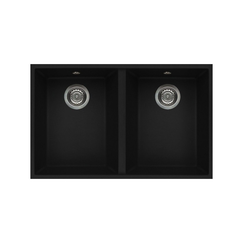 Кухонная мойка Elleci Quadra 340 Undermount G40 Nero