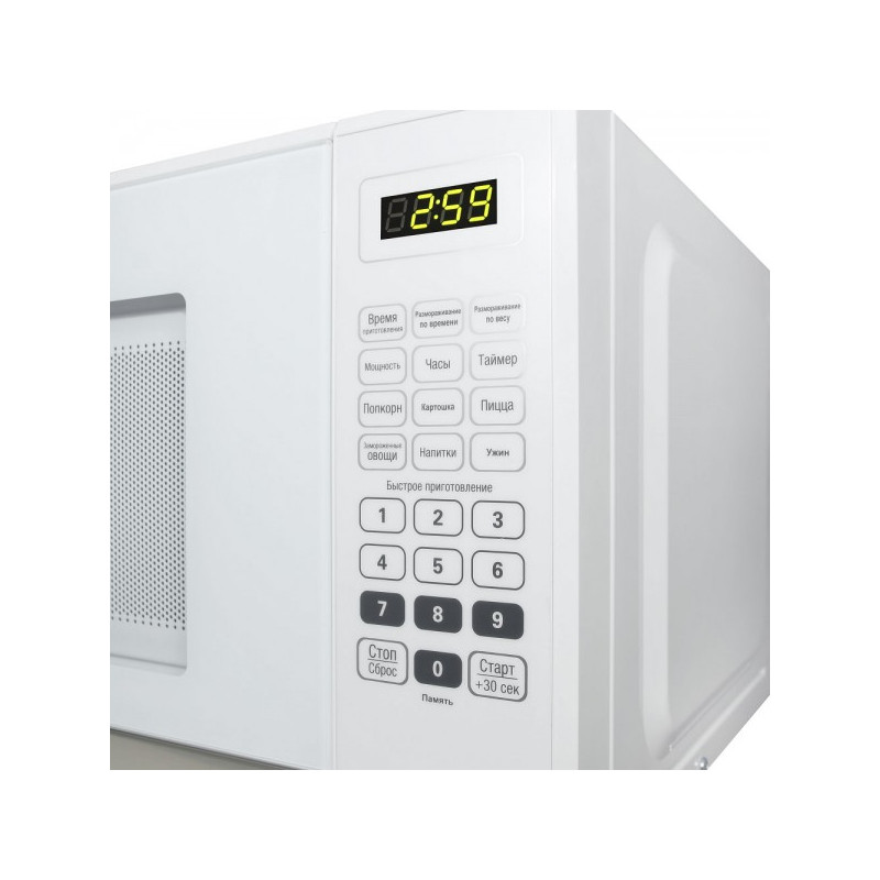 Дисплей и панель управления микроволновой печи Maunfeld MFSMO.20.7SGW White