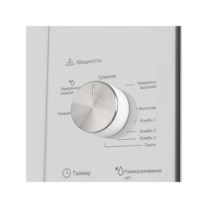 Ручка для переключения режимов в микроволновой печи Maunfeld MBMO.20.2PGW White