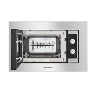 Микроволновая печь Maunfeld JBMO.20.5S Inox с открытой дверцей