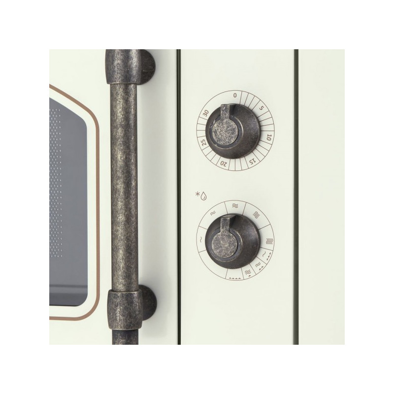 Ручки переключения режимов и времени в микроволновой печи Maunfeld JBMO.20.5ERIB Ivory