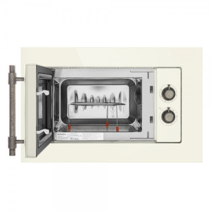 Микроволновая печь Maunfeld JBMO.20.5GRIB Ivory с открытой дверцей