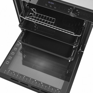 Электрический духовой шкаф Maunfeld EOEM.769B3 Black вид сверху