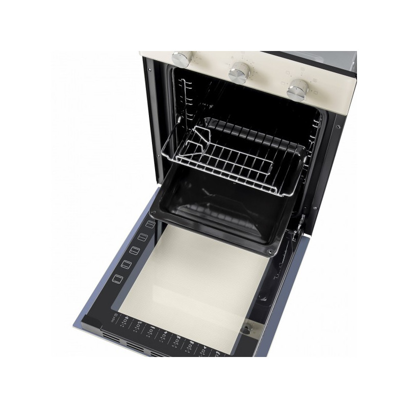 Электрический духовой шкаф Maunfeld EOEC.516BG Beige с противнем и решеткой