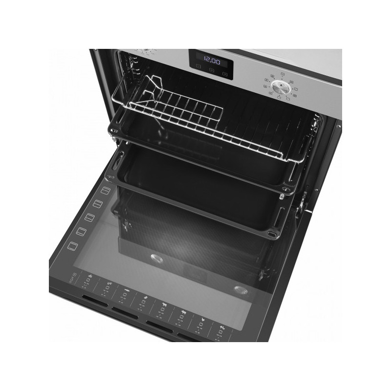 Электрический духовой шкаф Maunfeld EOEM.769S1 Inox вид сверху