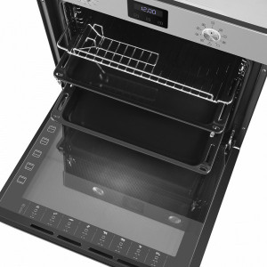 Электрический духовой шкаф Maunfeld EOEM.769S1 Inox вид сверху