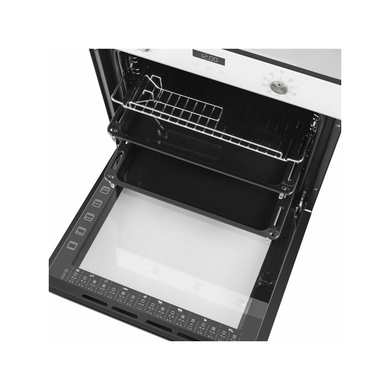 Электрический духовой шкаф Maunfeld EOEM.769W White вид сверху