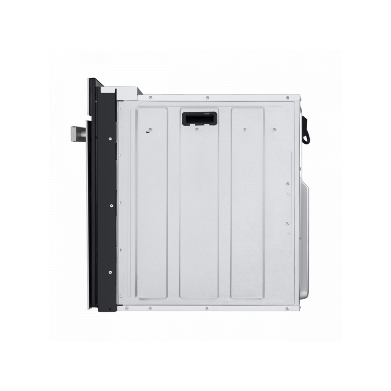 Вид сбоку электрического духового шкафа Maunfeld EOEM.769W White