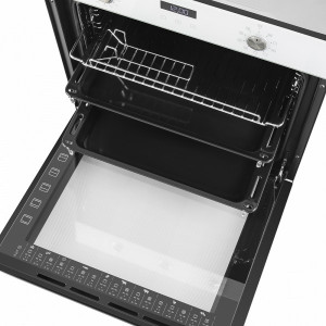 Электрический духовой шкаф Maunfeld EOEM.769W White вид сверху