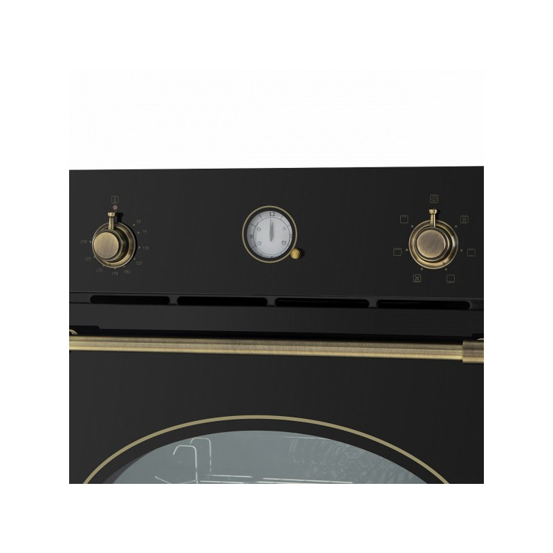 Панель управления электрического духового шкафа Maunfeld EOEFG.566RBG.RT Black