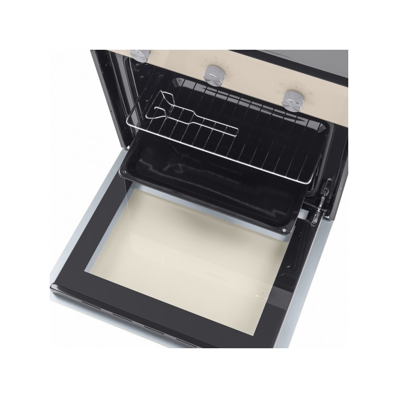 Электрический духовой шкаф Maunfeld EOEC.586BG Beige с противнем и решеткой