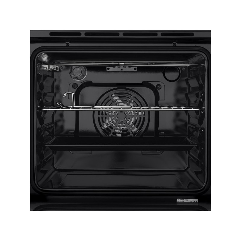 Электрический духовой шкаф Maunfeld EOEC.586BG Beige вид изнутри