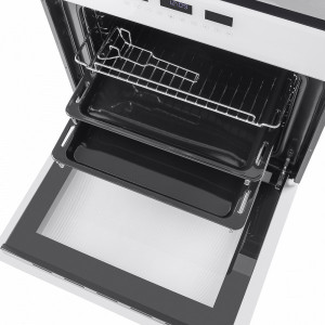 Электрический духовой шкаф Maunfeld EOEH.5811W White противень и решетка