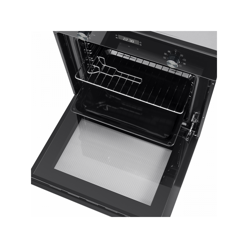 Электрический духовой шкаф Maunfeld EOEM.589B Black вид сверху