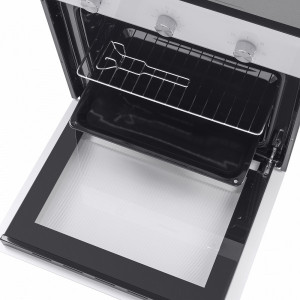 Электрический духовой шкаф Maunfeld EOEC.586W White с противнем и решеткой