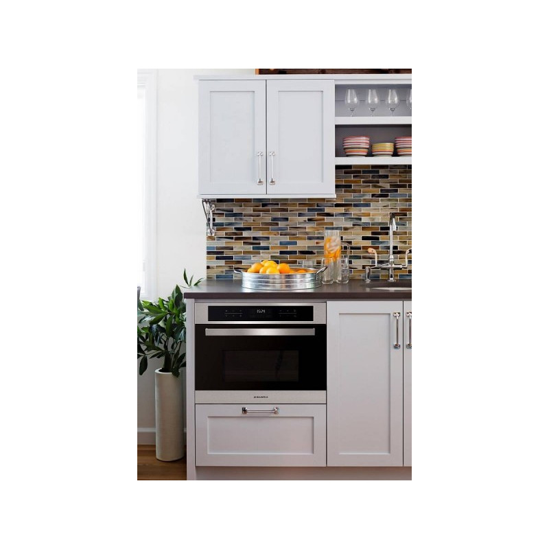 Электрический духовой шкаф Maunfeld MCMO.44.9S Inox в интерьере