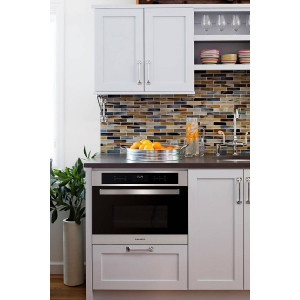 Электрический духовой шкаф Maunfeld MCMO.44.9S Inox в интерьере