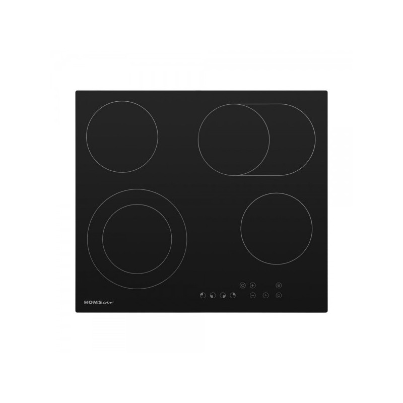 Электрическая варочная панель HOMSair HV64SMDBK Black