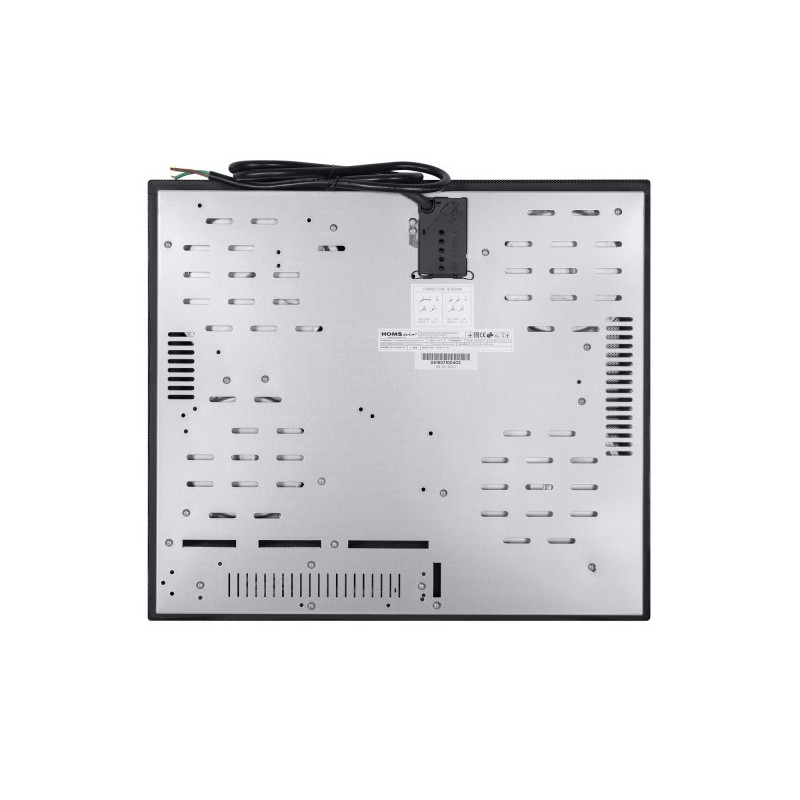 Электрическая варочная панель HOMSair HV64SMDBK Black вид снизу