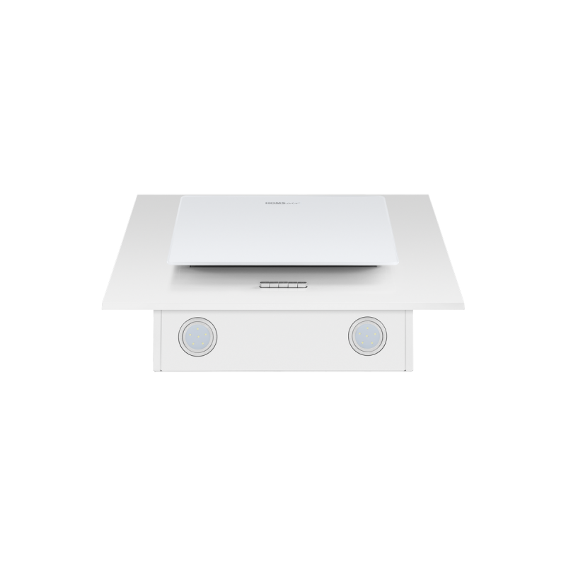 Вытяжка HOMSair Bell 50 White снизу