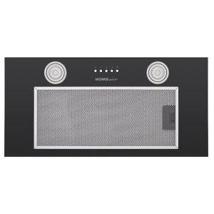 Вытяжка HOMSair Camelia Power 60 Black вид снизу