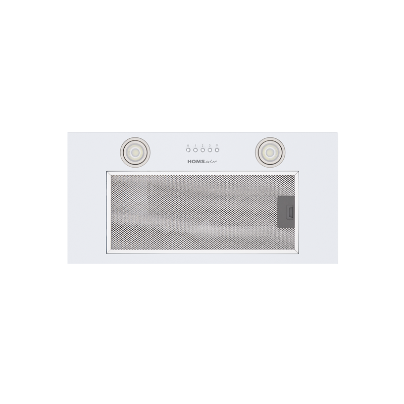 Вытяжка HOMSair Camelia Power 60 White вид снизу