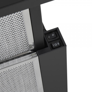 Вытяжка HOMSair Flat 50 Black управление