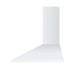 Вытяжка HOMSair Delta 50 White вид сбоку