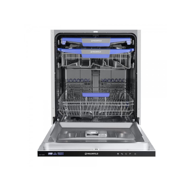 Посудомоечная машина Maunfeld MLP 12IMR с открытой дверцей