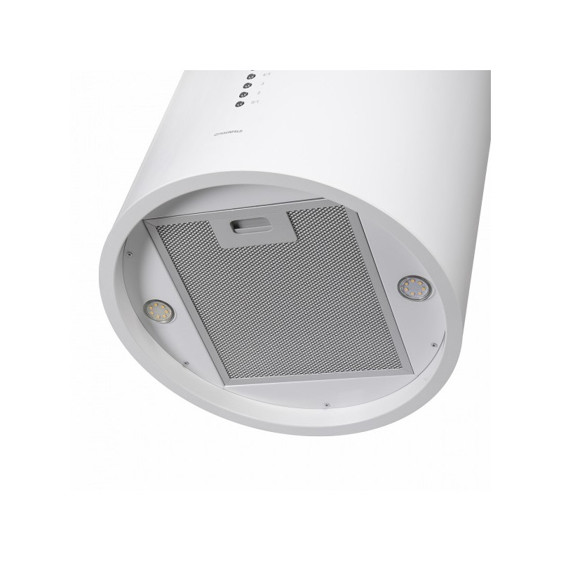 Вытяжка Maunfeld Lee Isla 39 White вид снизу