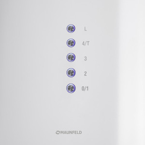 Вытяжка Maunfeld Lee Isla 39 White управление