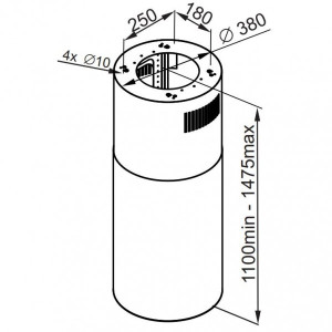 Вытяжка Maunfeld Lee Isla 39 схема