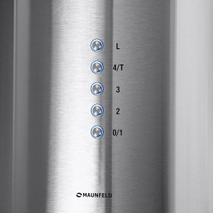 Вытяжка Maunfeld Lee Isla 39 Inox управление