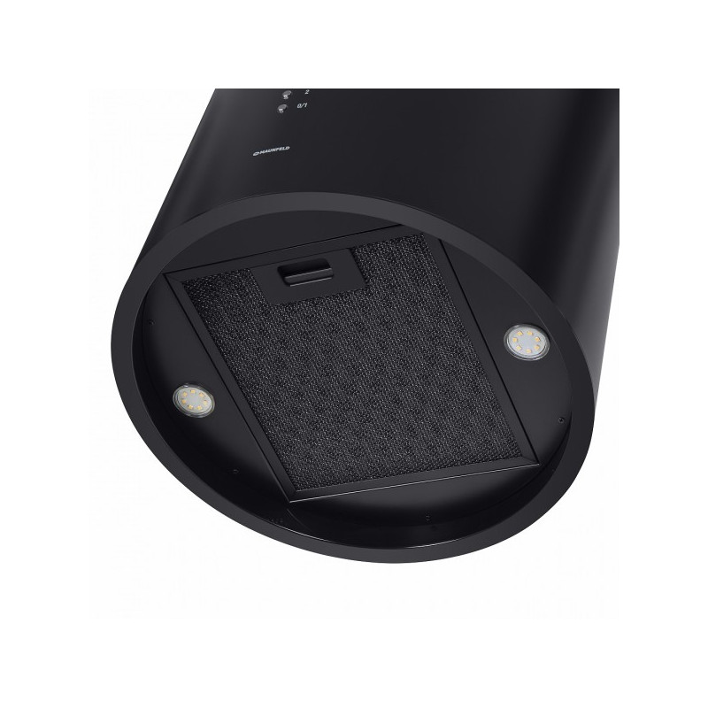 Вытяжка Maunfeld Lee Isla 39 Black вид снизу