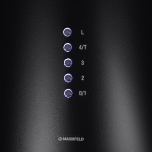 Вытяжка Maunfeld Lee Isla 39 Black управление