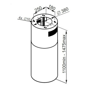 Вытяжка Maunfeld Lee Push 38 схема