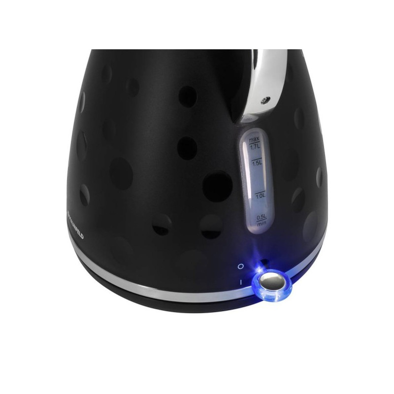 Подсветка кнопки электрочайника Maunfeld MFK-647BK