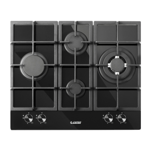Газовая варочная панель Exiteq PF 640 STGB-E/A Black