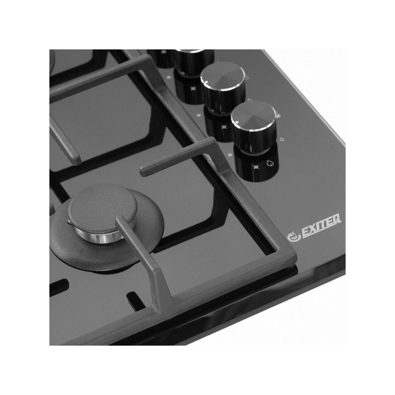 Поворотные переключатели варочной панели Exiteq PL640STG-E/A Black