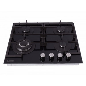 Газовая варочная панель Exiteq EXH-305 Black с чугунными решетками
