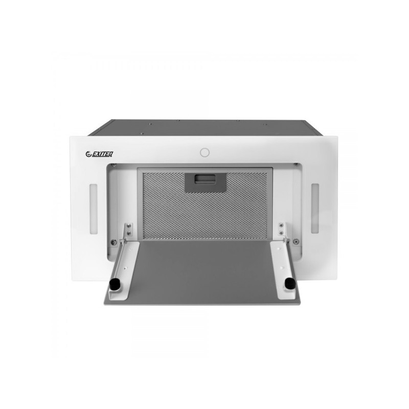 Вытяжка Exiteq EX-1236 White с открытой крышкой