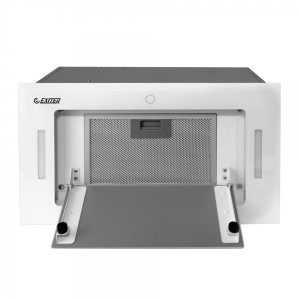 Вытяжка Exiteq EX-1236 White с открытой крышкой