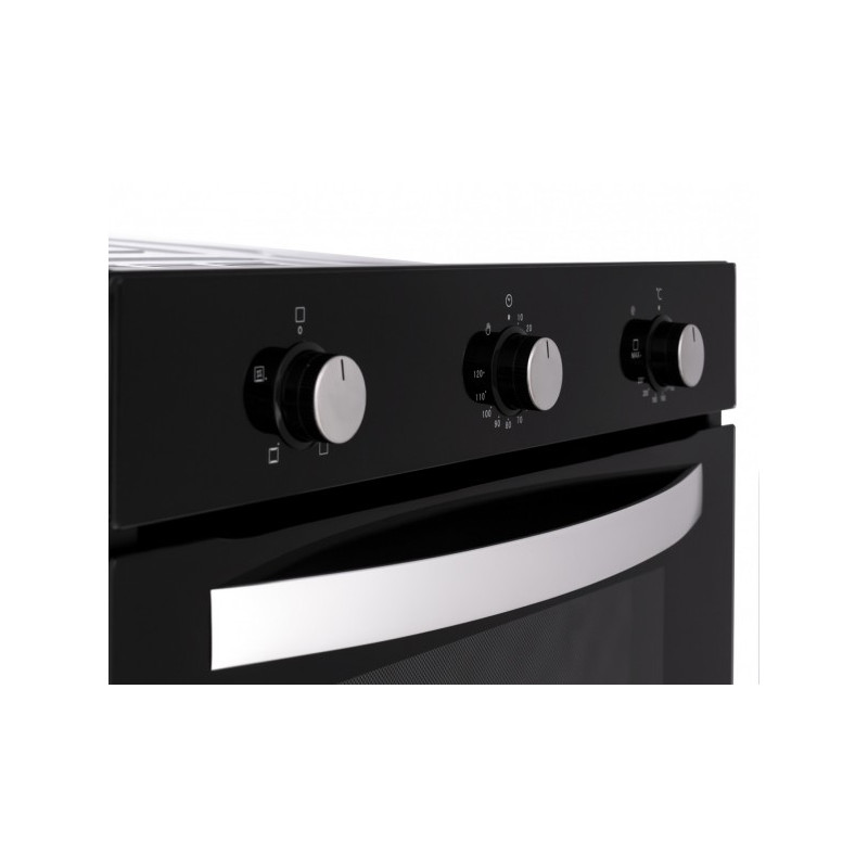 Электрический духовой шкаф Exiteq EXO-105 Black панель управления