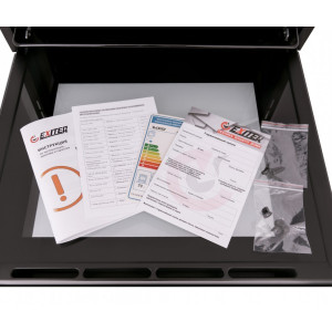 Электрический духовой шкаф Exiteq EXO-105 Black комплектация