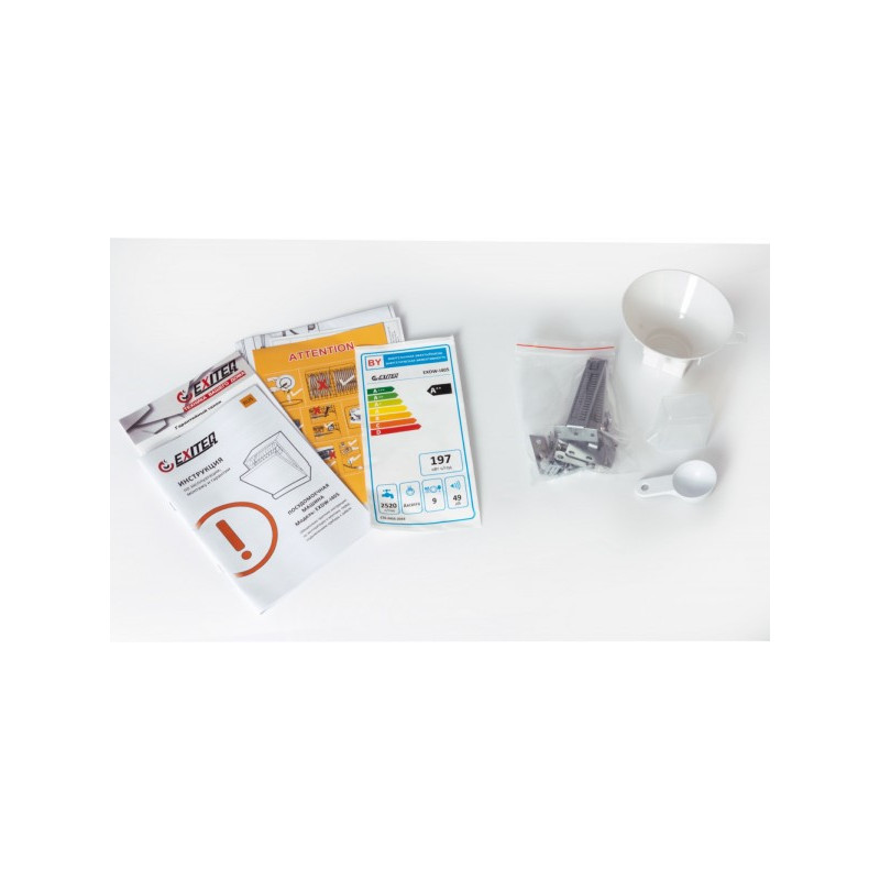 Комплектация посудомоечной машины Exiteq EXDW-I405