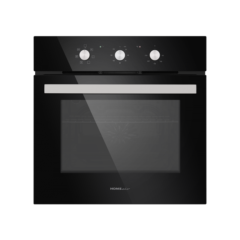 Электрический духовой шкаф HOMSair OEF657BK Black