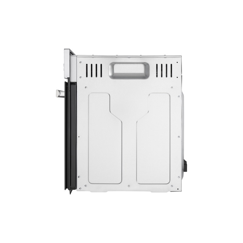 Вид сбоку духового шкафа HOMSair OEF657S Inox