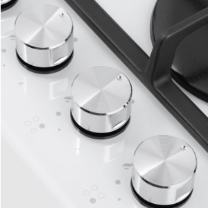 Газовая варочная панель HOMSair HGG646WH White ручки